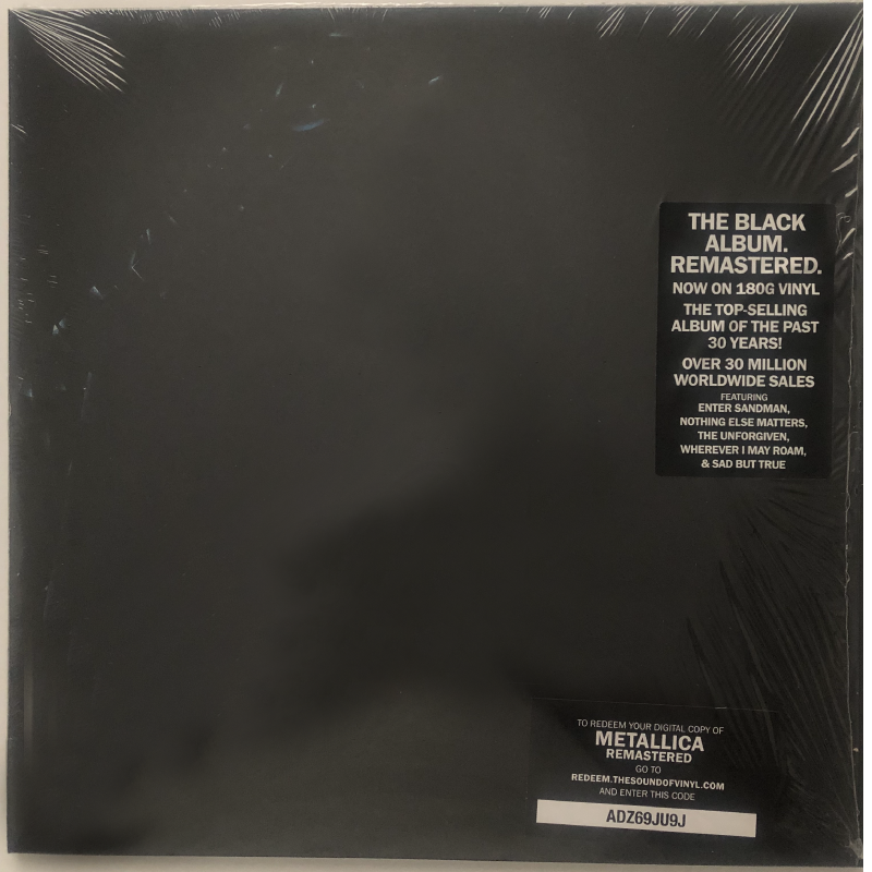 Metallica: Metallica (Black Album) (180g) Vinyl 2LP
